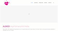 Desktop Screenshot of alexco.nl